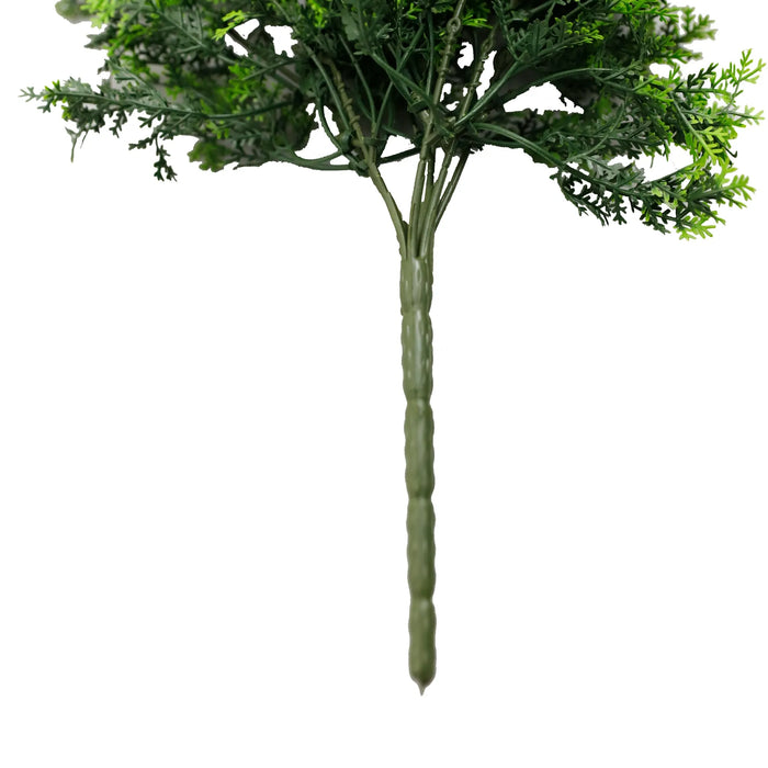 Mossy Hanging Cedar Vine Garland Bush UV Resistant 76cm Pack of 2