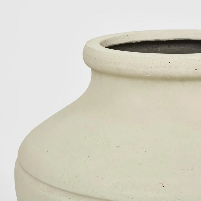 Murcia Pot - Chalk White 51.5cm