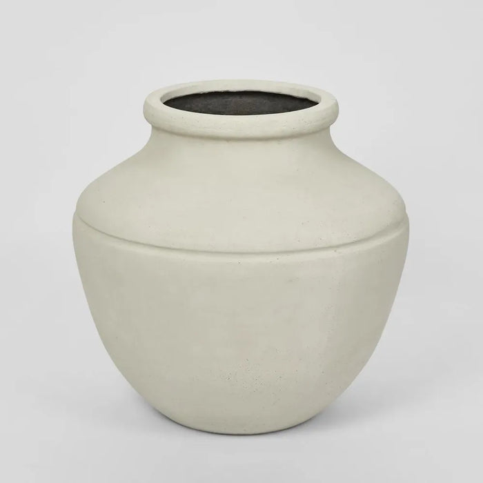 Murcia Pot - Chalk White 51.5cm