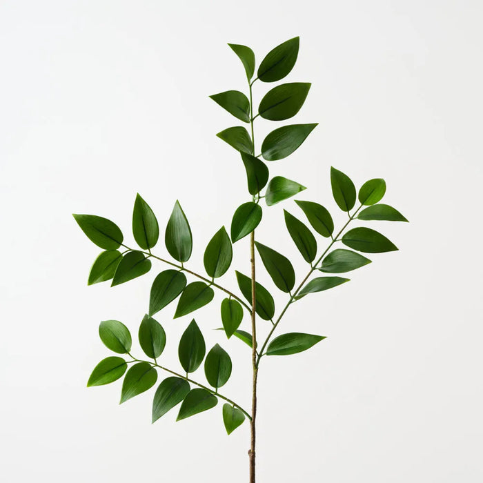 Nagi Leaf Spray 92cm Green - Pack of 12