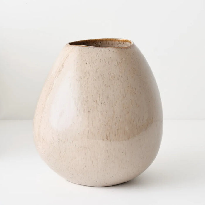 Natsuka Pod Vase Almond Pink, 25cm