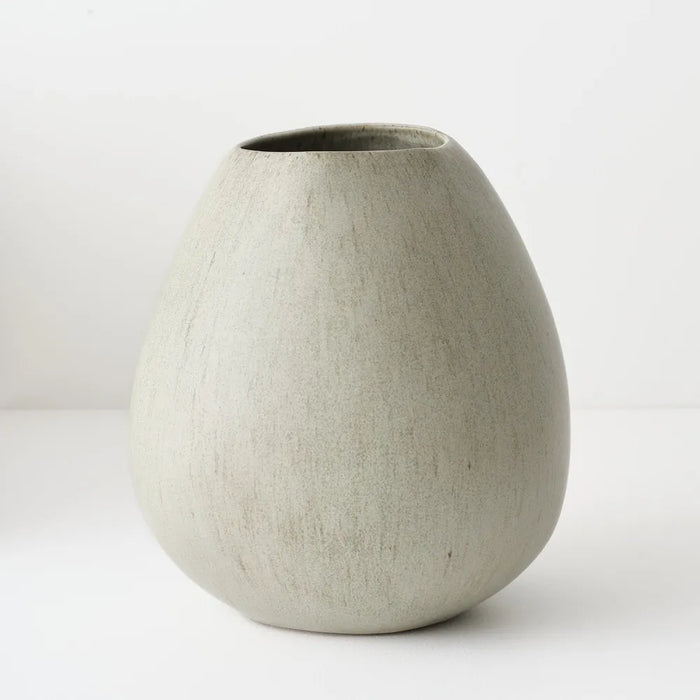 Natsuka Pod Vase Lichen Green, 25cm