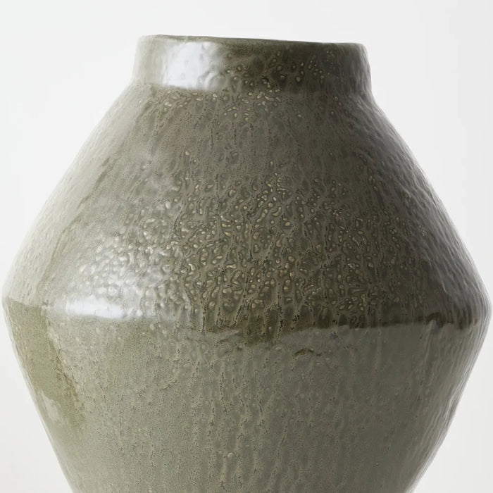 Natsuka Vase Dark Olive Green, 42cm