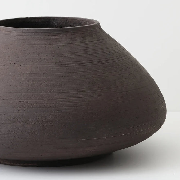 Novae Pot Umber Brown, 38cm