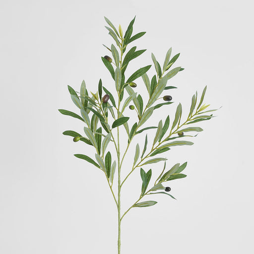 Artificial Single Olive Spray 89cm Green - FLORA DESIGNS
