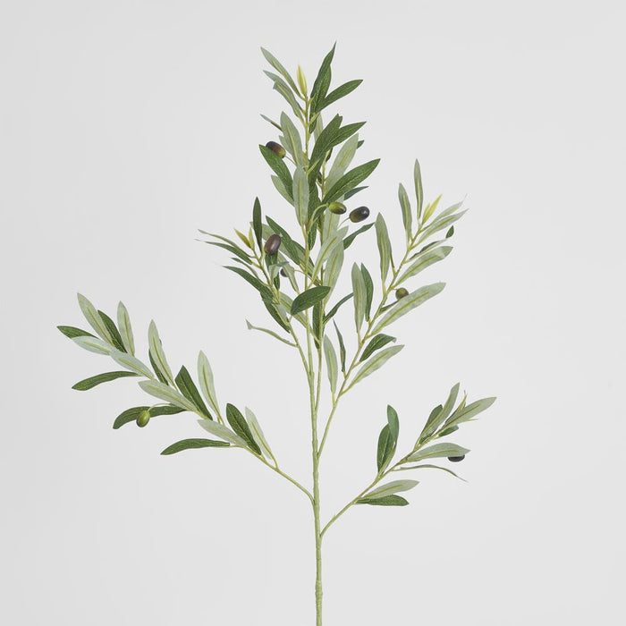 Artificial Single Olive Spray 89cm Green - FLORA DESIGNS
