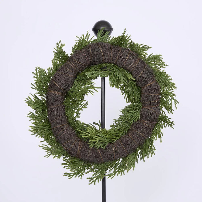 Pine Wreath Mini 25cm Pack of 2