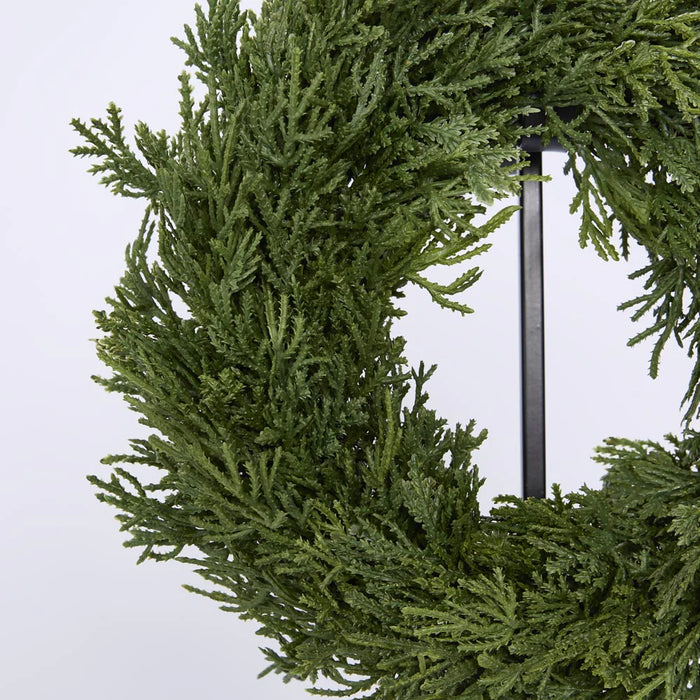 Pine Wreath Mini 25cm Pack of 2