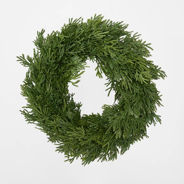 Pine Wreath Mini 25cm Pack of 2