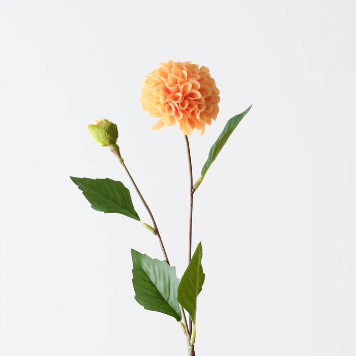 Pompon Dahlia Spray Orange, 45cm Pack of 12