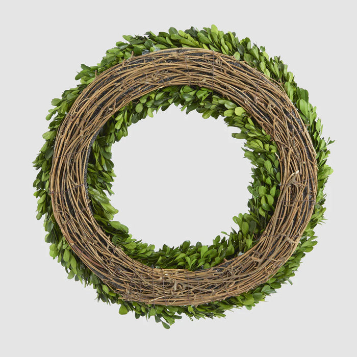 Preserved Boxwood Wreath 43cm