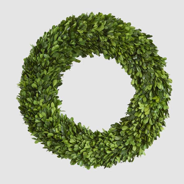 Preserved Boxwood Wreath 43cm