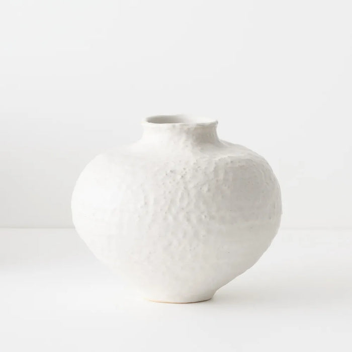 Pyra Vase White, 17cm