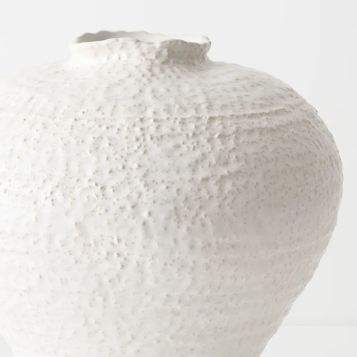 Pyra Vase White, 32cm