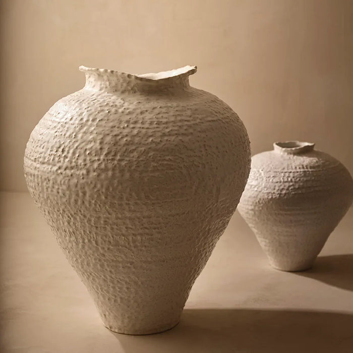 Pyra Vase White, 32cm