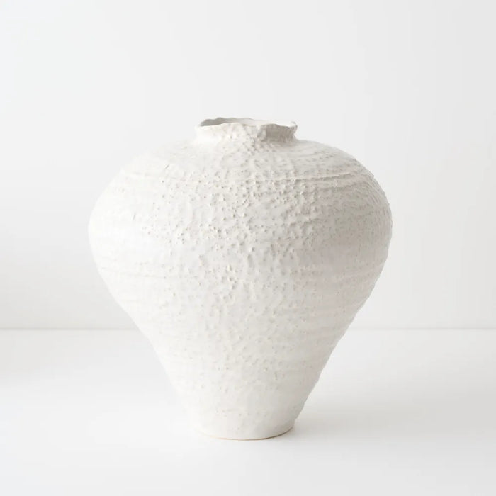 Pyra Vase White, 32cm