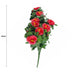 Artificial Red Rose Bunch 45cm - FLORA DESIGNS