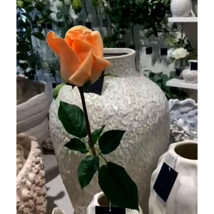 Rose Bud Celine Orange 58cm - Pack of 24