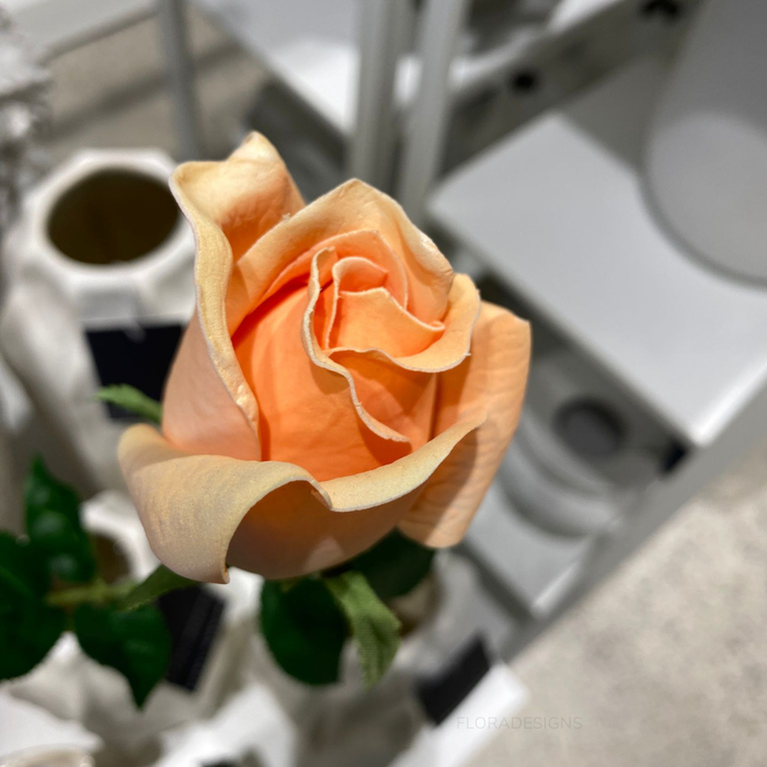 Rose Bud Celine Orange 58cm - Pack of 24