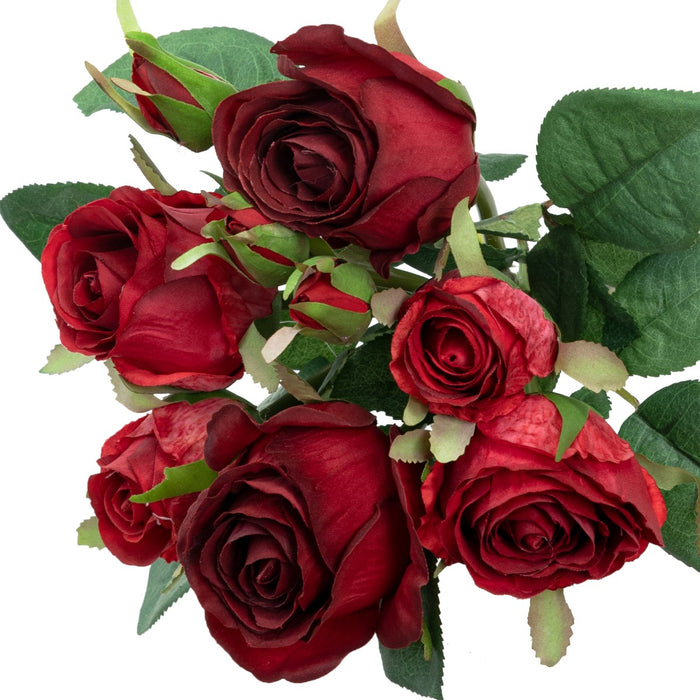 Rose Bundle Red 28cm Red Set of 12