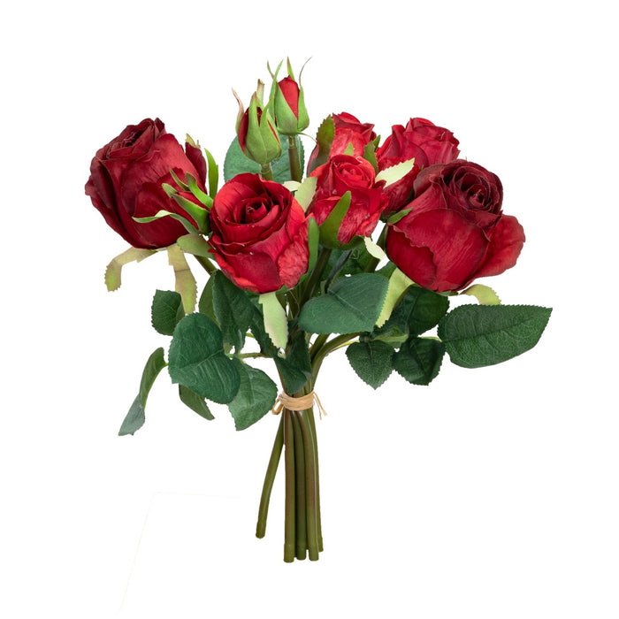 Rose Bundle Red 28cm Red Set of 12