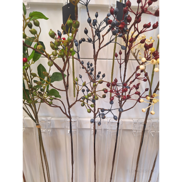 Rosehip Spray Red 61cm Pack of 12