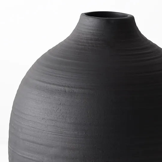 Runiki Pot 30cm Black Pack of 2