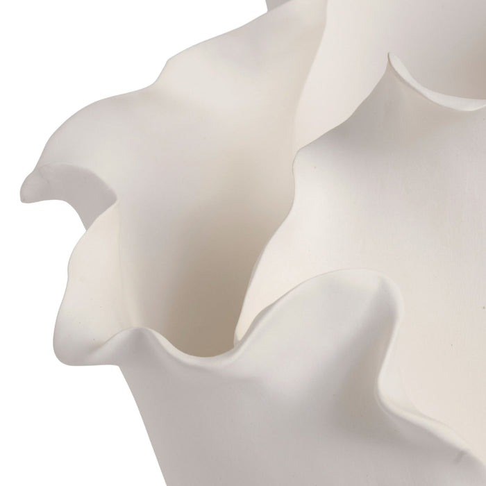 Sarah Vase - White 39cm