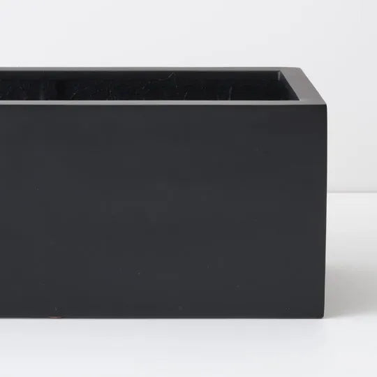 Scarlo Trough Planter Box 30cm Black