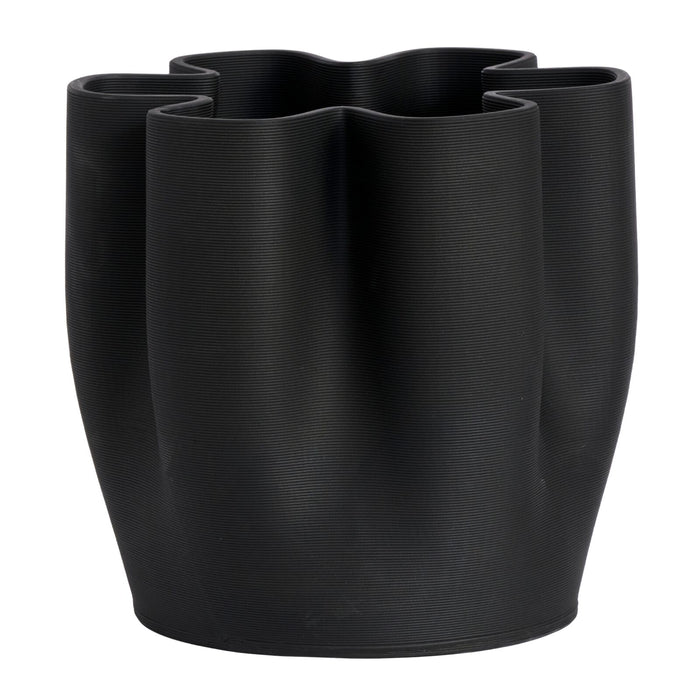 Skye Black Vase 27cm