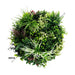 Slimline Artificial Green Wall Disc Art Colour 60cm - FLORA DESIGNS