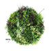 Slimline Artificial Green Wall Disc Art Colour 80cm - FLORA DESIGNS