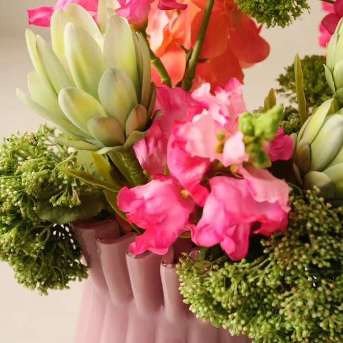 Snapdragon Spray 80cm Fuschia Pink Pack of 12