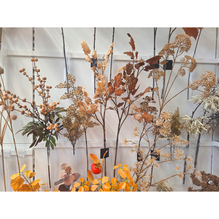 Perilla Leaf Spray Brown 89cm - Pack of 12