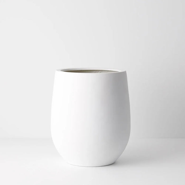 Sprout White Pot 40cm