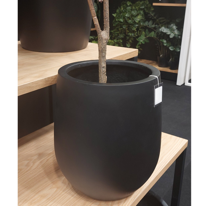 Sprout Black Pot 40cm