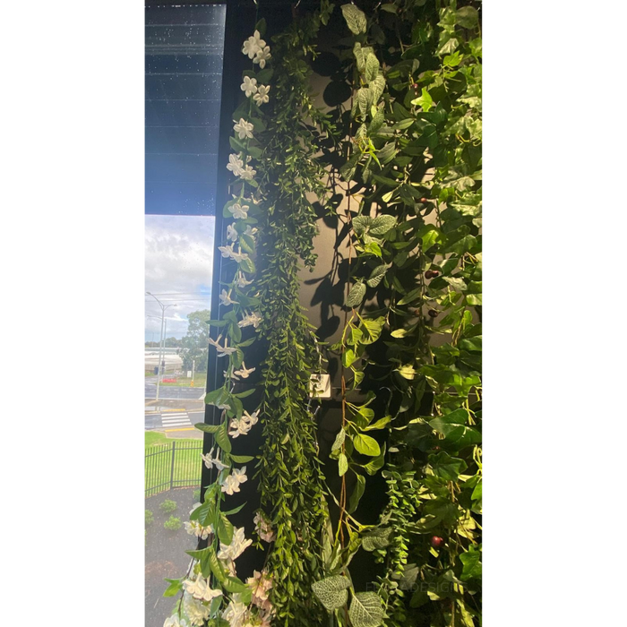 Stephanotis Garland Green White 170cm Pack of 12