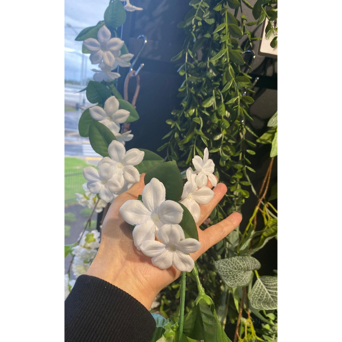 Stephanotis Garland Green White 170cm Pack of 12