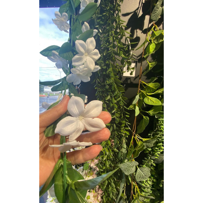 Stephanotis Garland Green White 170cm Pack of 12