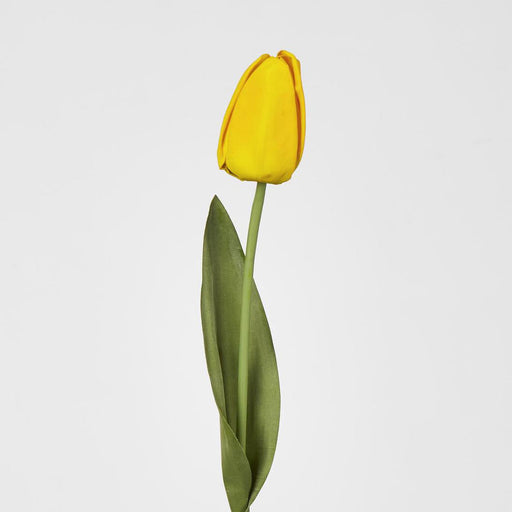 Artificial Liv Tulip Yellow 45cm Yellow - FLORA DESIGNS