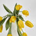 Artificial Liv Tulip Yellow 45cm Yellow - FLORA DESIGNS