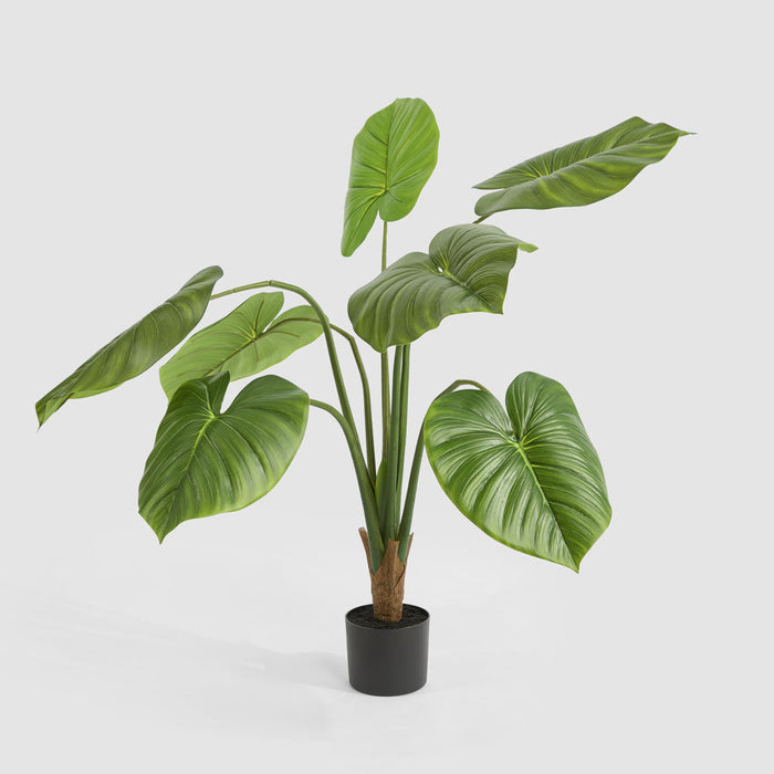 Artificial Real Touch Taro Plant 120cm Green - FLORA DESIGNS