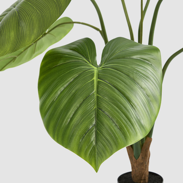 Artificial Real Touch Taro Plant 120cm Green - FLORA DESIGNS