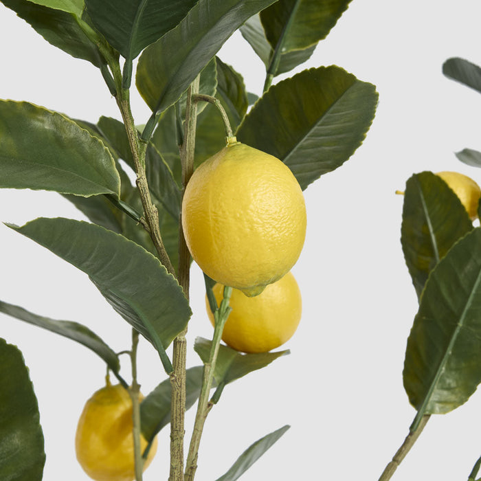 Artificial UV Lemon Tree 124cm Green - FLORA DESIGNS