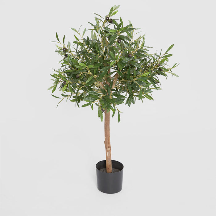 Artificial Olive Green Topping Tree 70cm Green - FLORA DESIGNS