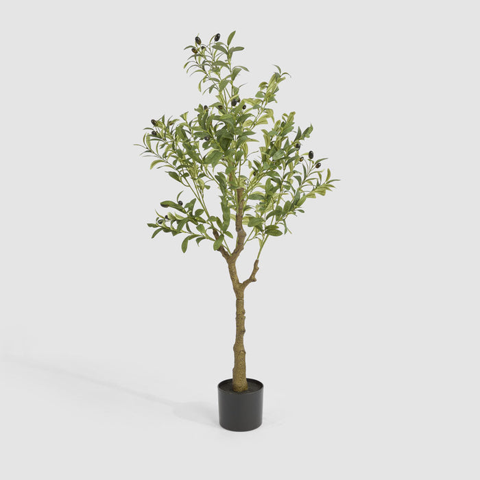 Artificial Potted Olive Tree 120cm Green - FLORA DESIGNS