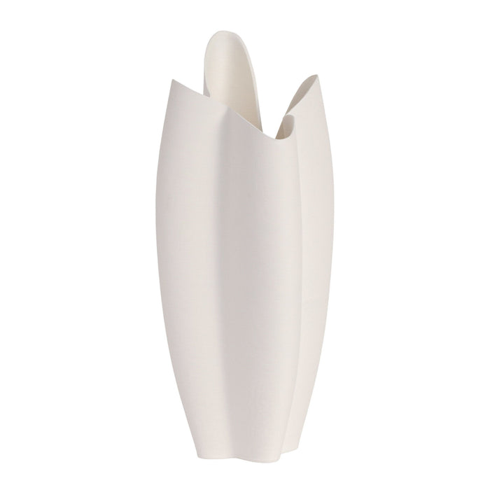Tania Vase - White 44cm