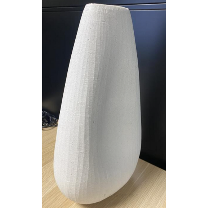 Vase Fedila White Chalk 42cm Pack of 2