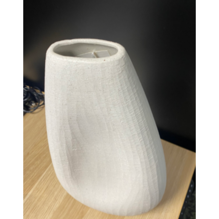 Vase Fedila White Chalk 42cm Pack of 2