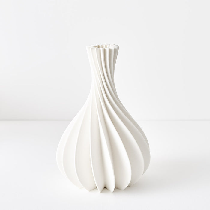 Vase Oliver Ivory White 42cm